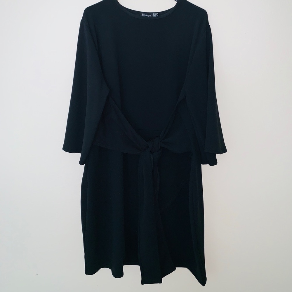 BooHoo Plus Black Dress